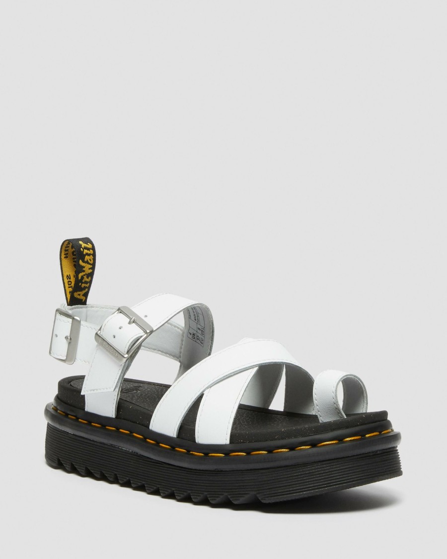 Women * | Avry Hydro Leather Strap Sandals Top Selling