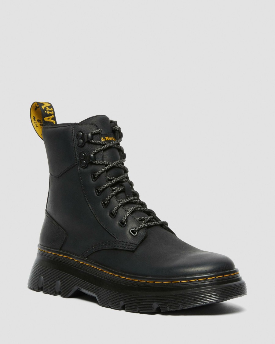 Men * | Tarik Wyoming Leather Utility Boots Top Sellers