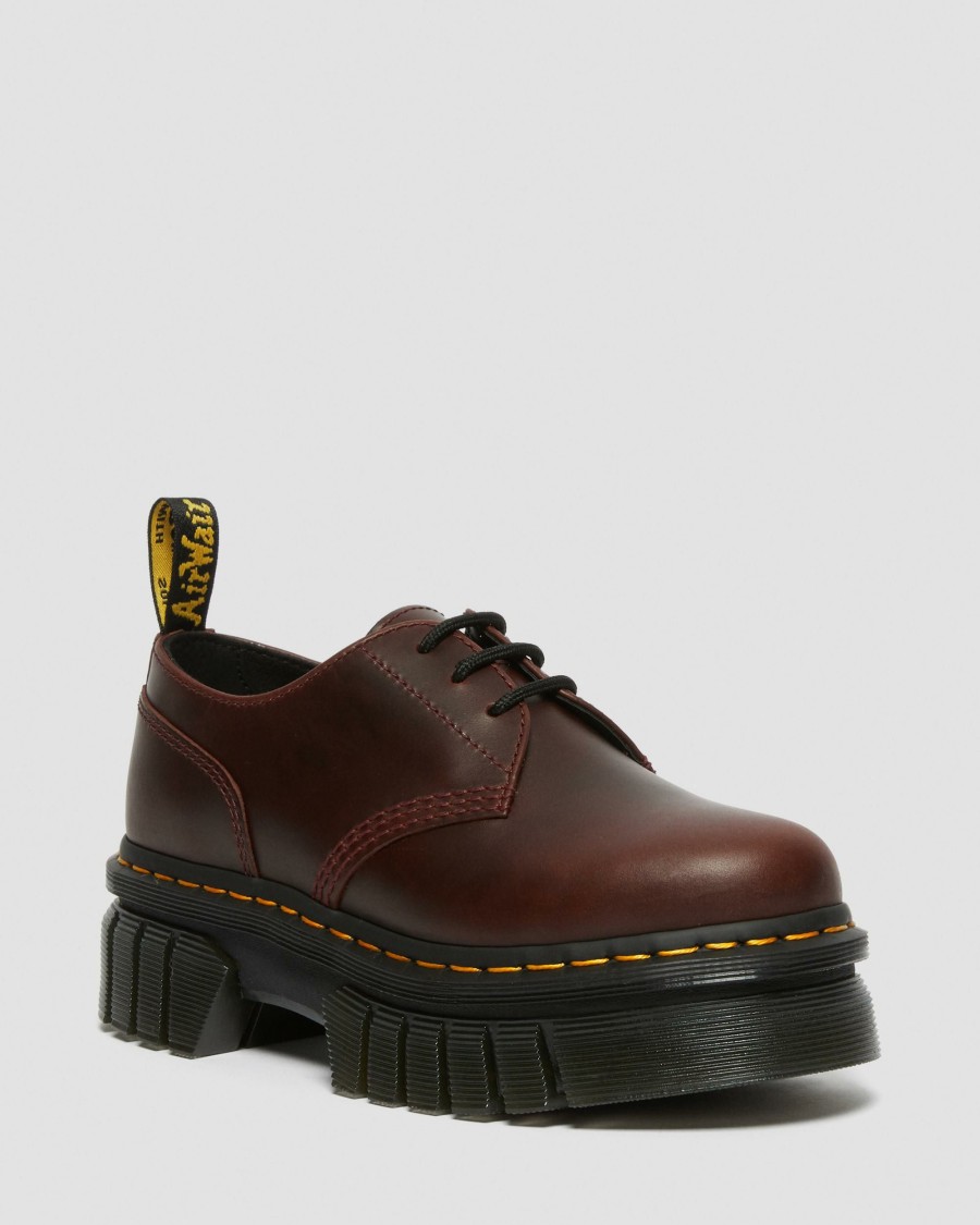 Men * | Audrick Brando Leather Platform Shoes Special Style