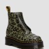 Women * | Sinclair Distorted Leopard Print Platform Boots Quality Guarantee