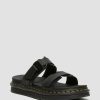 Men * | Chilton Men'S Leather Slide Sandals Online Discount