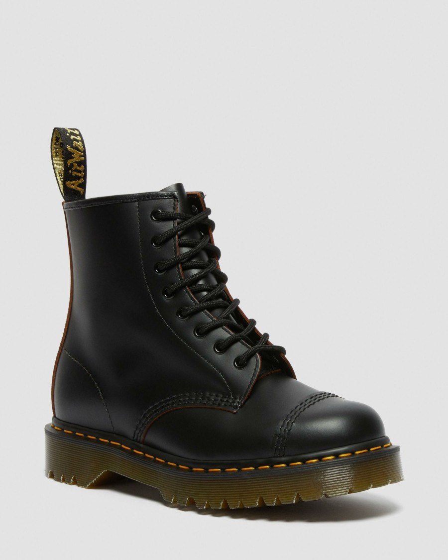 Men * | 1460 Bex Made In England Toe Cap Lace Up Boots Hot Selling