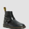 Men * | Jaimes Leather Harness Chelsea Boots Cheaper