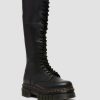 Women * | Audrick 20-Eye Leather Knee High Platform Boots Limited Edition