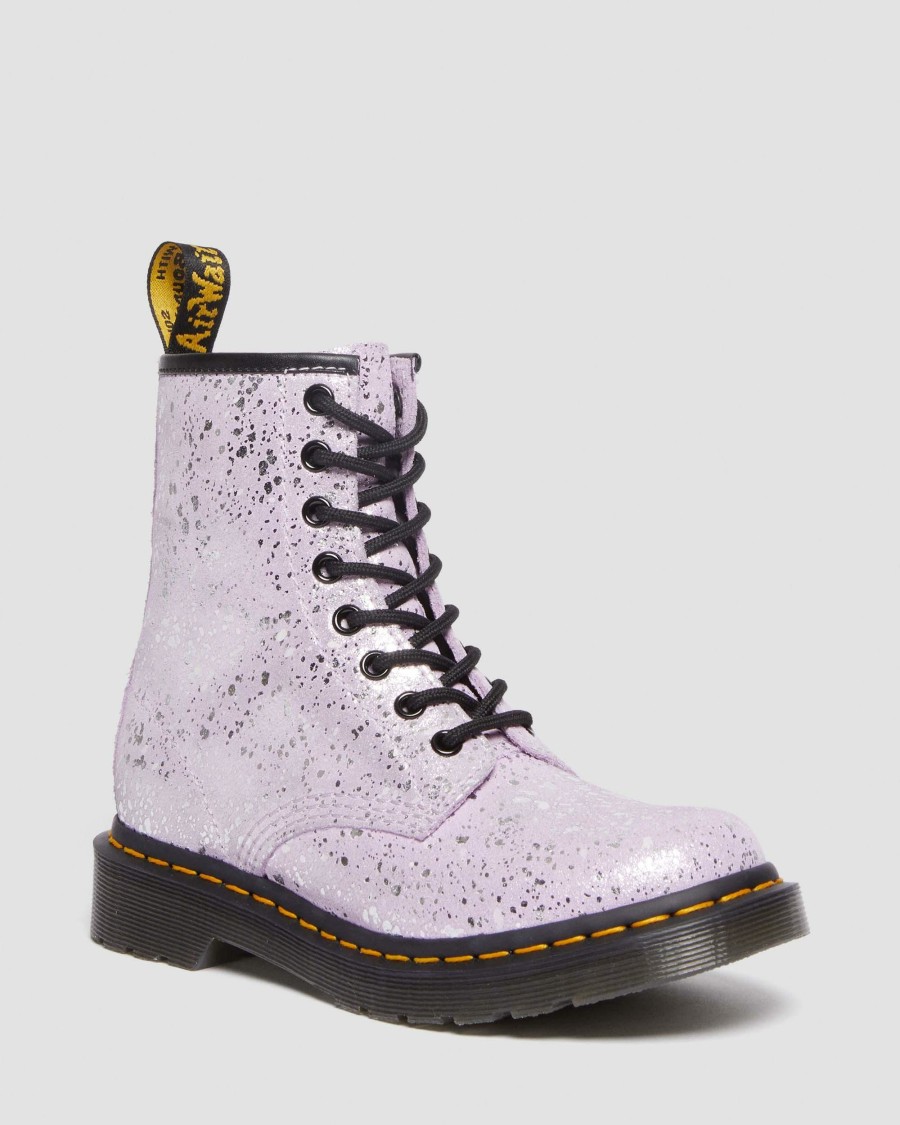 Originals * | 1460 Metallic Splatter Suede Lace Up Boots Special