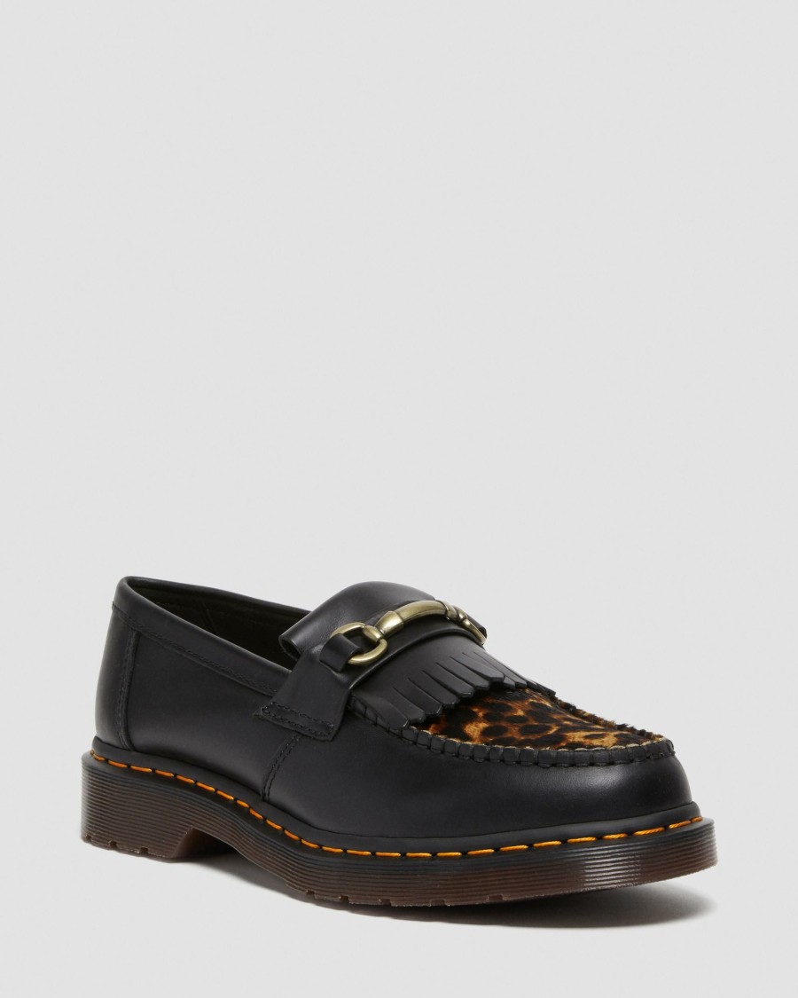 Men * | Adrian Snaffle Hair On Loafers Top Selling