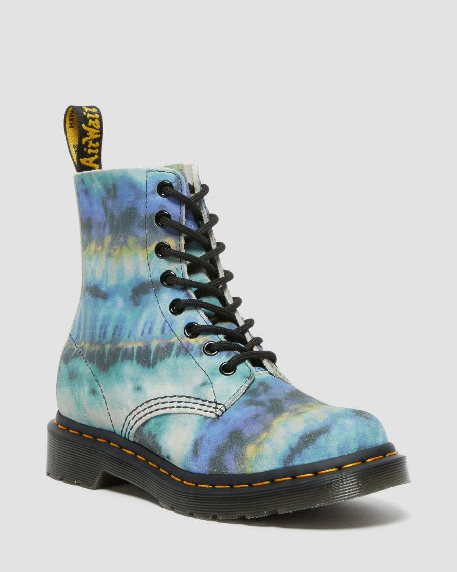 Originals * | 1460 Pascal Tie Dye Leather Lace Up Boots Online Store