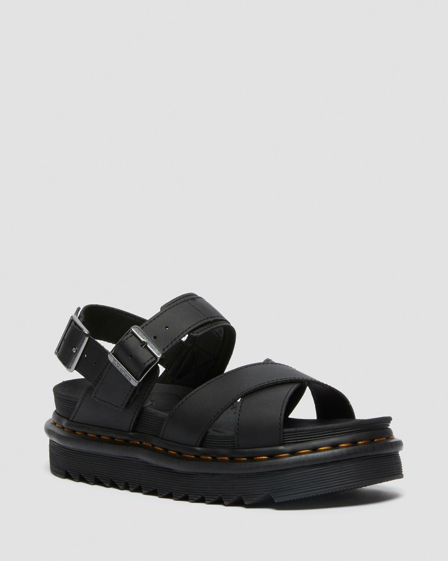 Women * | Voss Ii Women'S Leather Strap Sandals Special Style