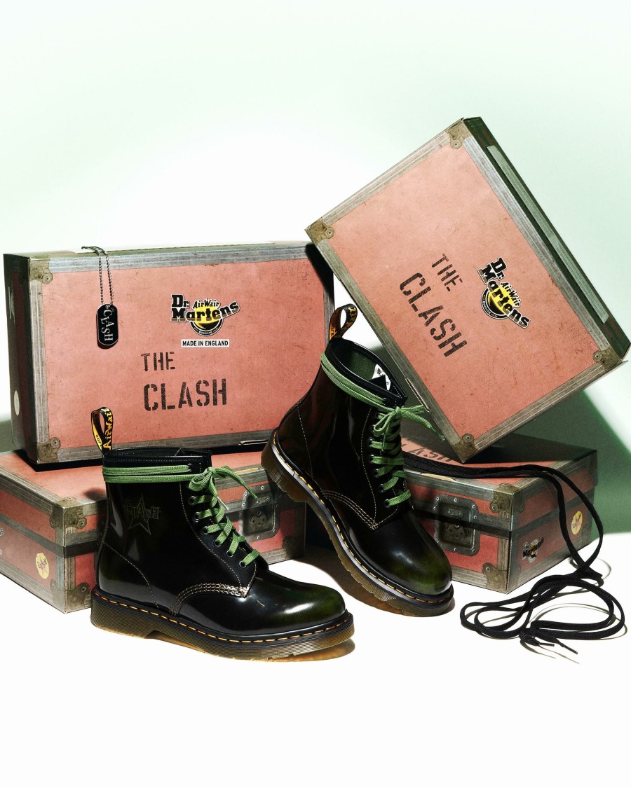 Men * | 1460 The Clash Arcadia Leather Lace Up Boots Online Discount