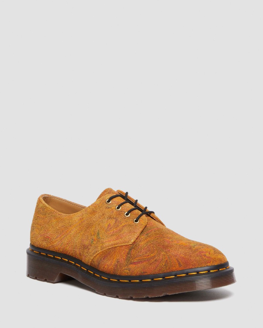 Originals * | Smiths Marbled Suede Dress Shoes Hot Selling