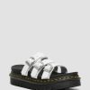 Women * | Blaire Leather Slide Sandals Special Style