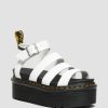 Women * | Blaire Hydro Leather Platform Strap Sandals Online Store