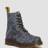 Men * | 1460 Pascal Marbled Suede Lace Up Boots Online Discount