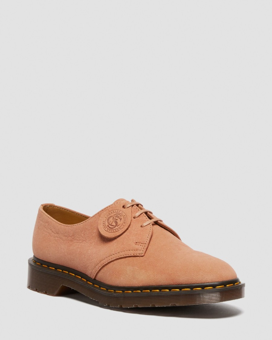 Men * | 1461 Made In England Nubuck Leather Oxford Shoes Top Selling