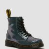 Kids * | Junior 1460 Pascal Iridescent Lace Up Boots Top Sellers