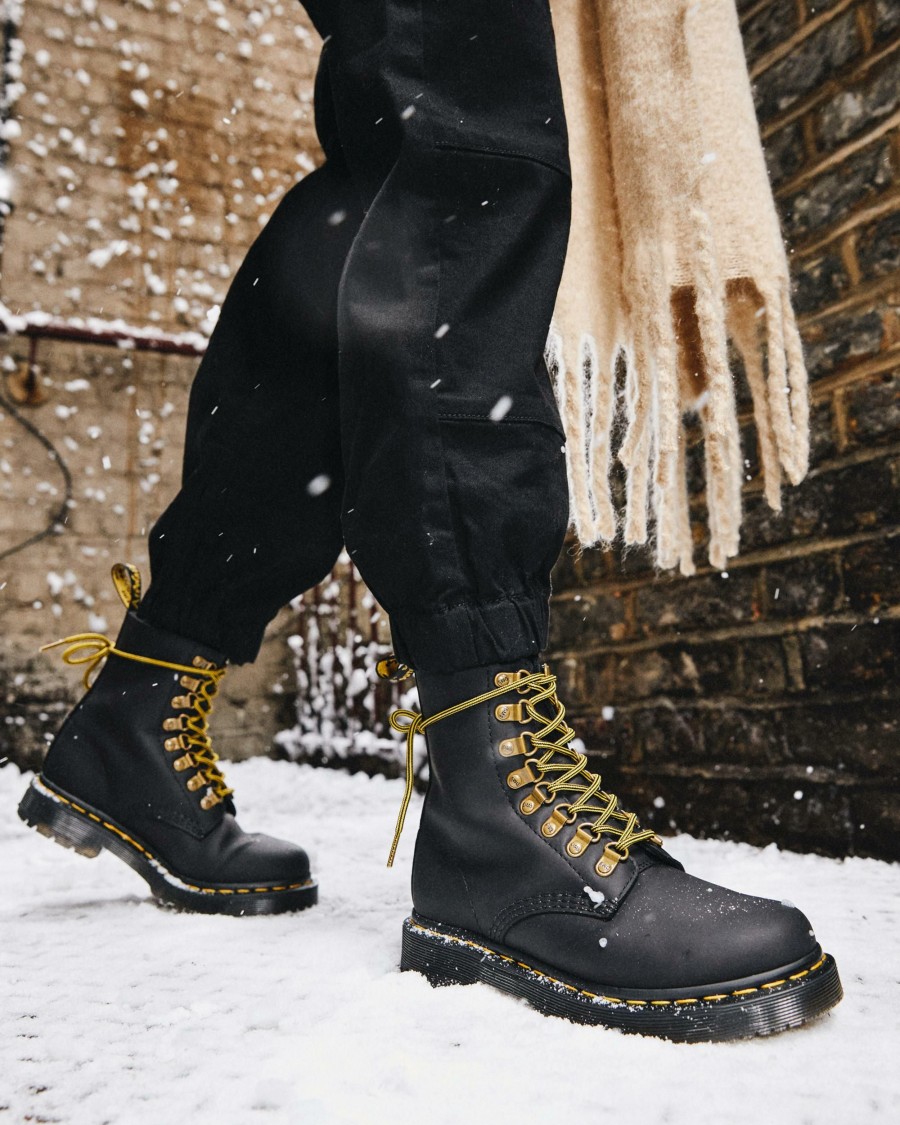 Originals * | 1460 Pascal Dm'S Wintergrip Leather Lace Up Boots Hot Selling