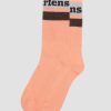 Women * | Athletic Logo Organic Cotton Blend Socks Special Style