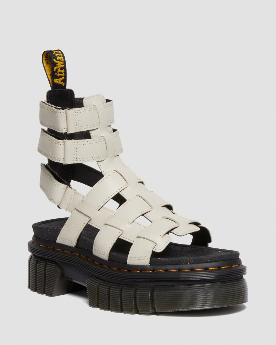 Women * | Ricki Nappa Lux Leather Platform Gladiator Sandals Online Discount