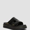 Men * | Daxton Leather Slide Sandals Top Sellers