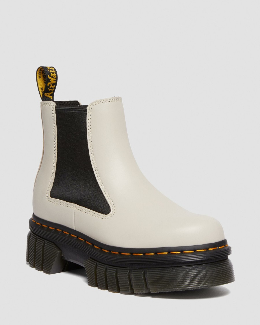 Men * | Audrick Nappa Leather Platform Chelsea Boots Top Selling