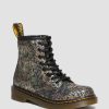 Kids * | Junior 1460 Crinkle Metallic Lace Up Boots Limited Edition