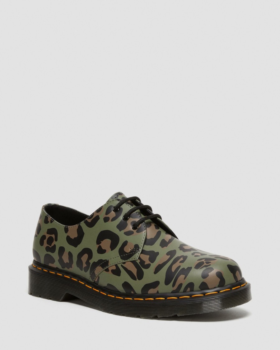 Men * | 1461 Distorted Leopard Print Oxford Shoes Limited Edition