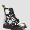 Originals * | 1460 Pascal Floral Shadow Leather Lace Up Boots Discount