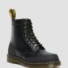 Men * | 1460 Guard Panel Leather Lace Up Boots Top Selling