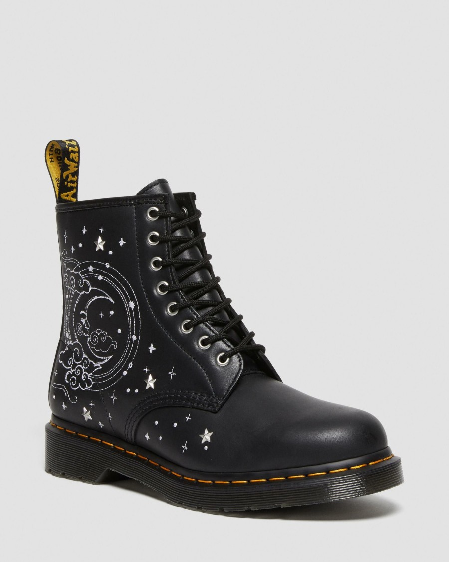 Men * | 1460 Cosmic Embroidered Leather Lace Up Boots Classical