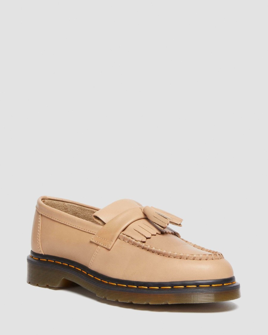 Men * | Adrian Carrara Leather Tassel Loafers Hot Selling