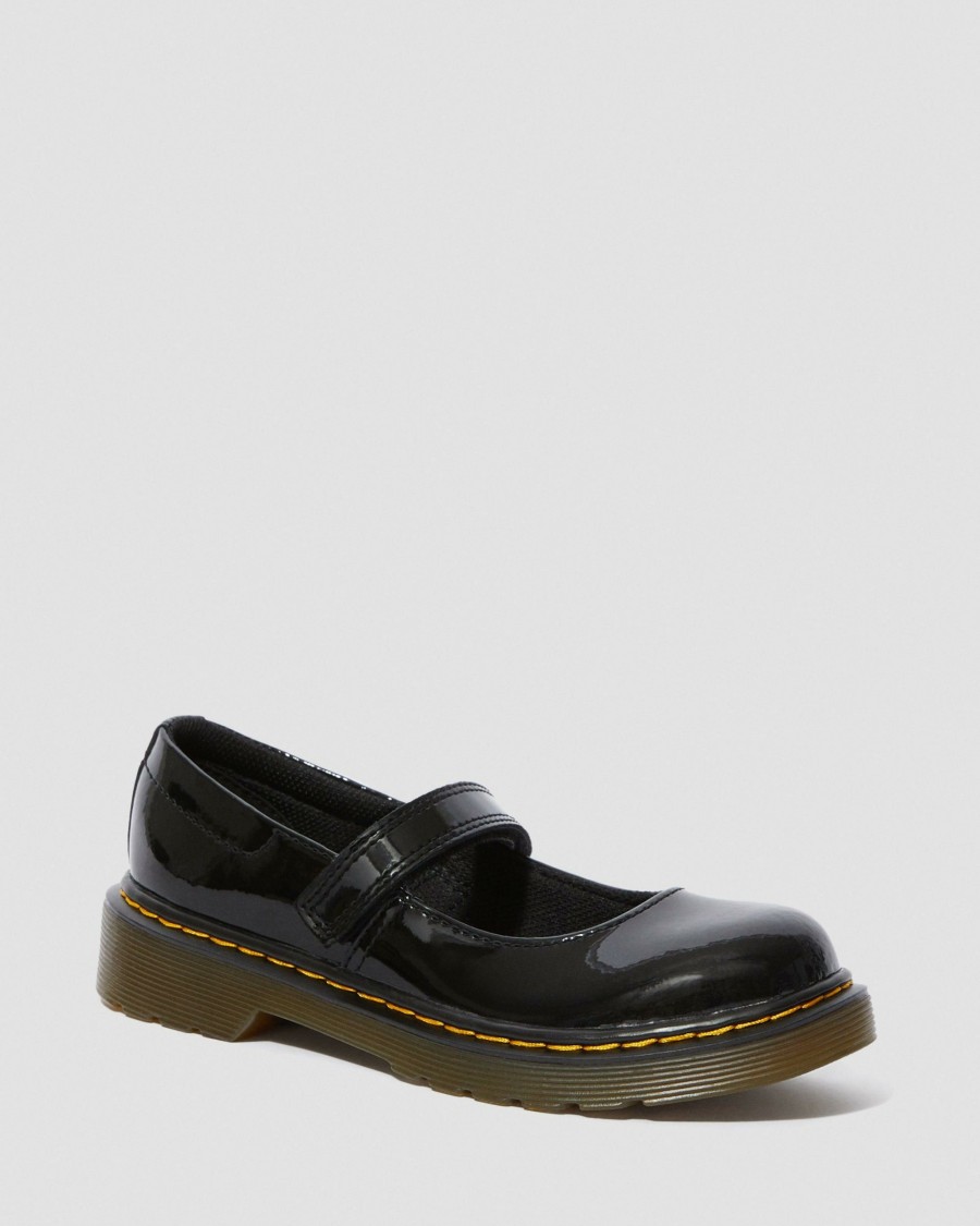 Kids * | Junior Maccy Patent Leather Mary Jane Shoes Top Sellers