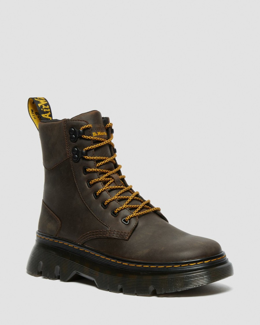 Men * | Tarik Crazy Horse Leather Utility Boots Cheaper