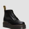 Men * | 101 Smooth Leather Platform Ankle Boots Online Discount