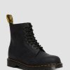 Men * | 1460 Pascal Waxed Full Grain Leather Lace Up Boots Cheaper