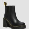 Women * | Spence Leather Flared Heel Chelsea Boots Promotions