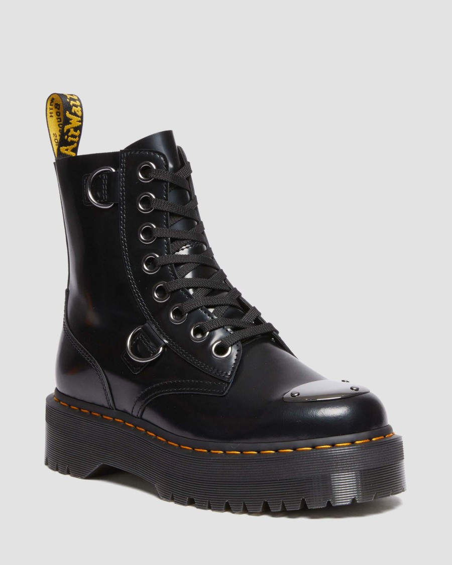 Men * | Jadon Boot Toe Guard Leather Platforms Promotions