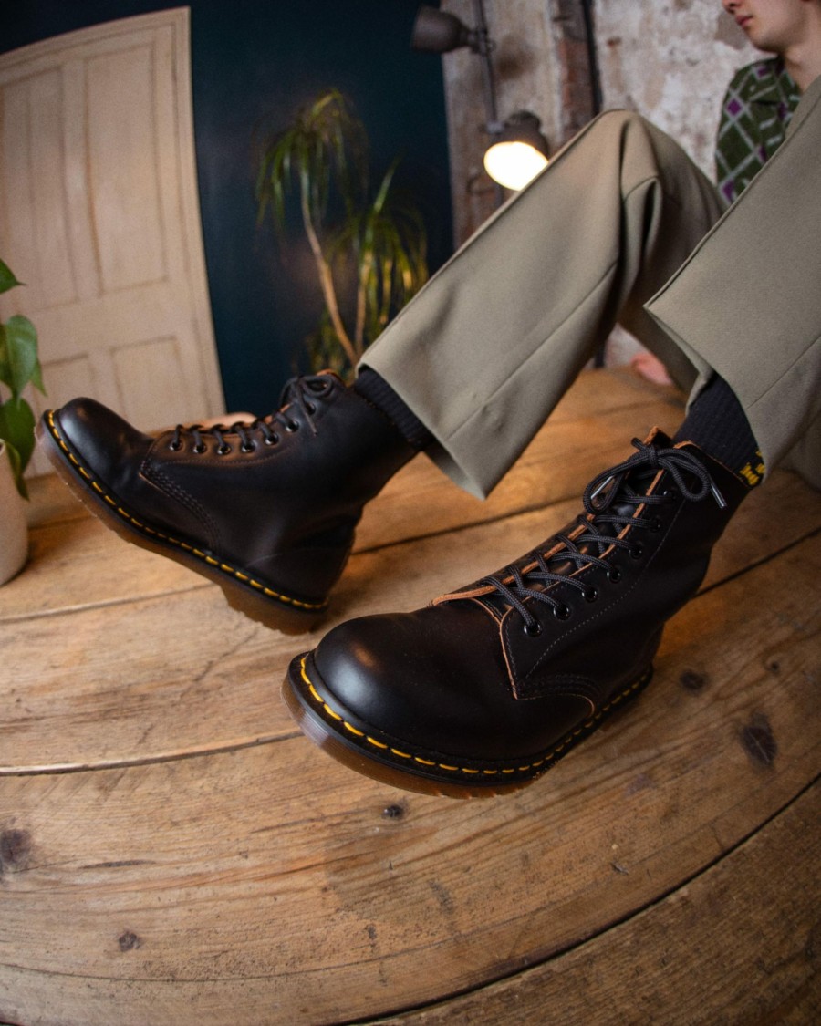 Men * | 1460 Vintage Made In England Lace Up Boots Hot Selling