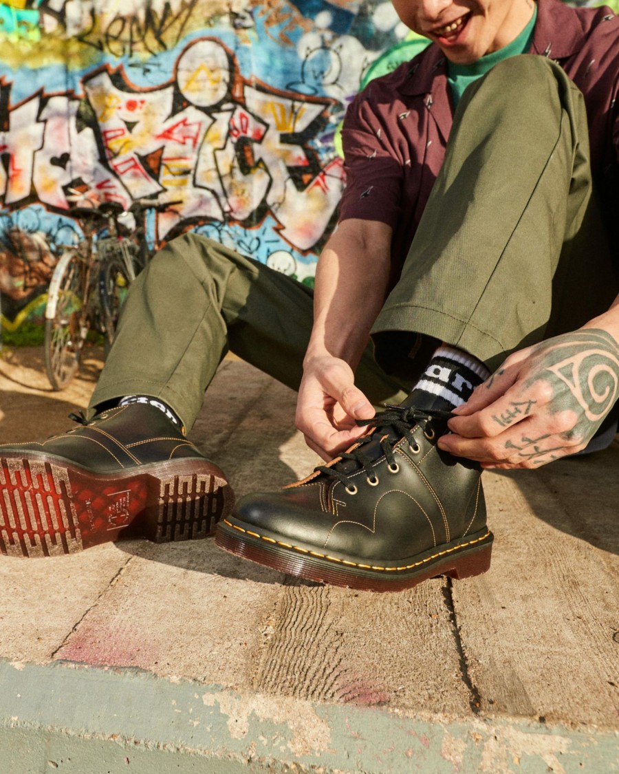 Men * | Church Vintage Monkey Boots Bestsellers