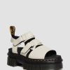 Women * | Ricki Nappa Lux Leather 3-Strap Platform Sandals Best Quality