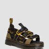 Men * | Pearson Ii Leather Logo Strap Sandals Quality Guarantee