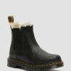 Women * | 2976 Women'S Faux Fur Lined Chelsea Boots Flash Sale