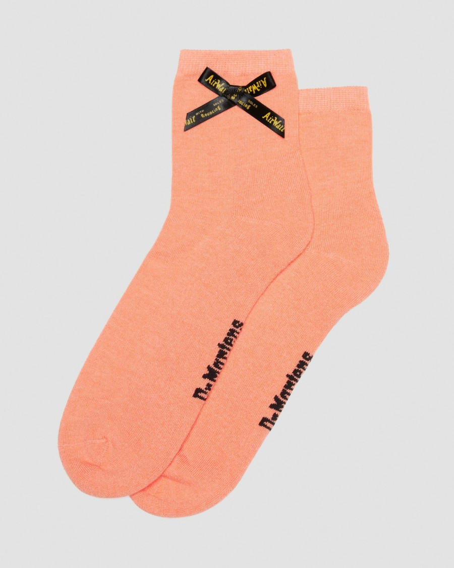 Women * | Ankle Bow Organic Cotton Blend Socks Special