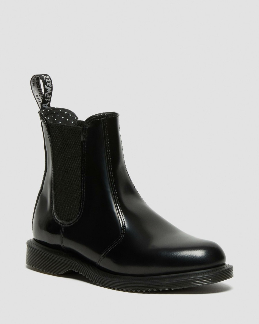 Women * | Flora Women'S Smooth Leather Chelsea Boots Online Store