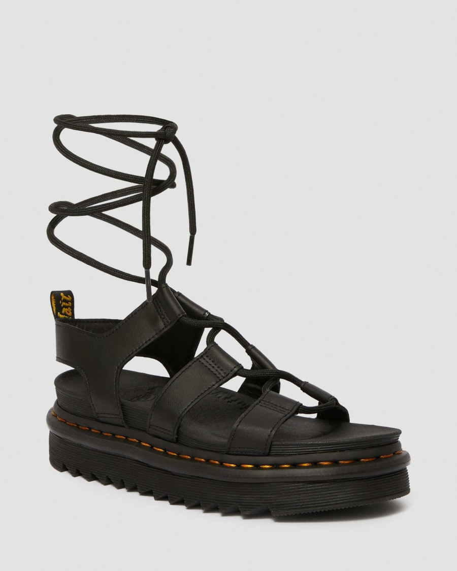 Women * | Nartilla Women'S Leather Gladiator Sandals Online Store