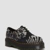 Men * | 1461 Animal Clash Leather & Suede Platform Shoes Fashionable