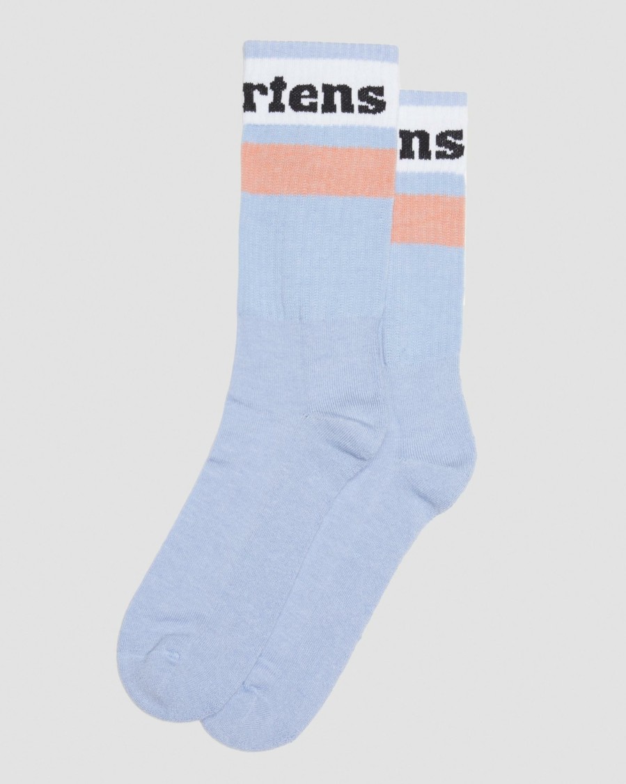 Women * | Athletic Logo Organic Cotton Blend Socks Top Sellers