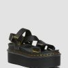 Women * | Kimber Logo Strap Platform Sandals Promotions