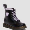 Kids * | Toddler 1460 Shimmer Heart Lace Up Boots Hot Selling