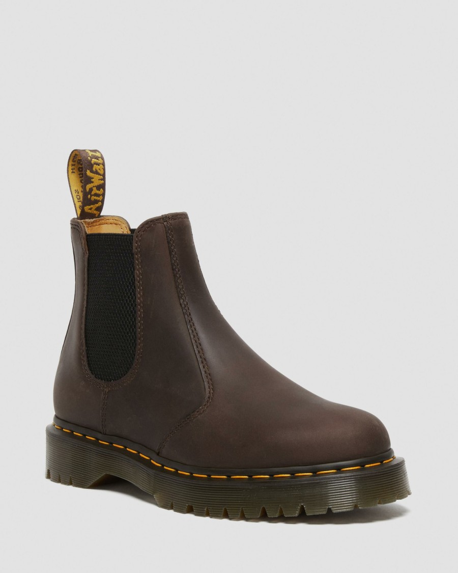 Men * | 2976 Bex Crazy Horse Chelsea Boots Top Selling