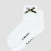 Women * | Ankle Bow Organic Cotton Blend Socks Flash Sale